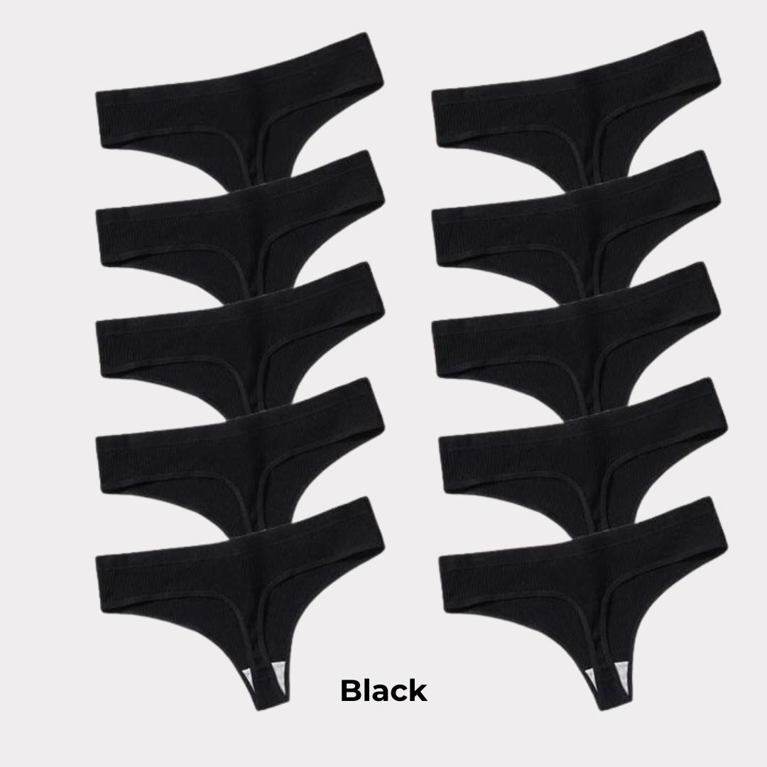 ComfortCotton® Thong – Buy 5, Get 10