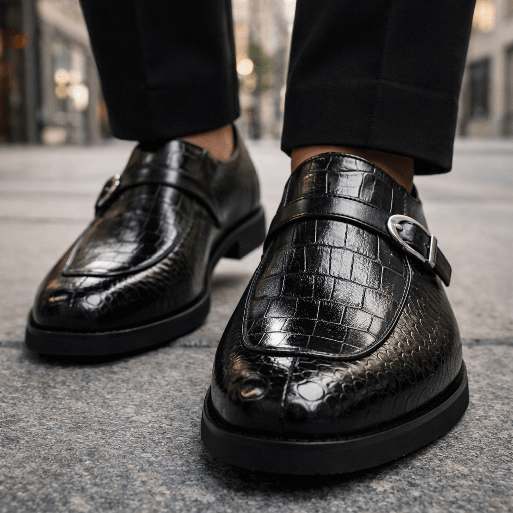 Elvano Leather Loafers
