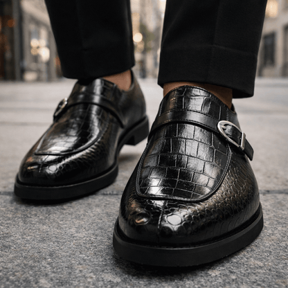 Elvano Leather Loafers