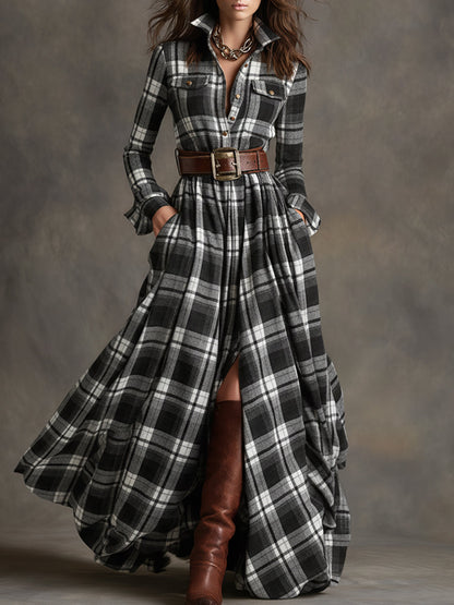 Harriet | Belted Shirt Dress