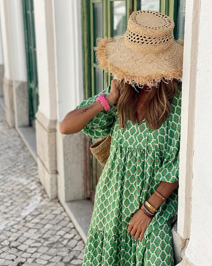 Sharon™ - Boho Maxi Dress