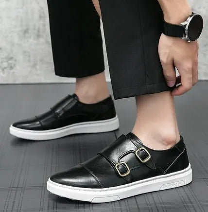 Vero Monk Leather Shoes