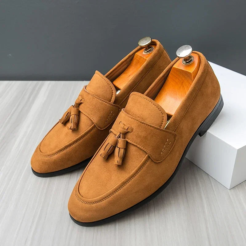 Ashbury Suede Tassel Loafers
