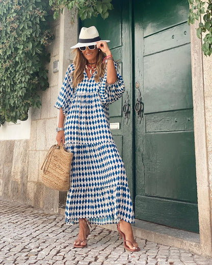Sharon™ - Boho Maxi Dress