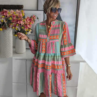 Hallie™ - Casual Vintage Dress