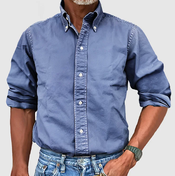 Nolan | Essential Long-Sleeve Shirt