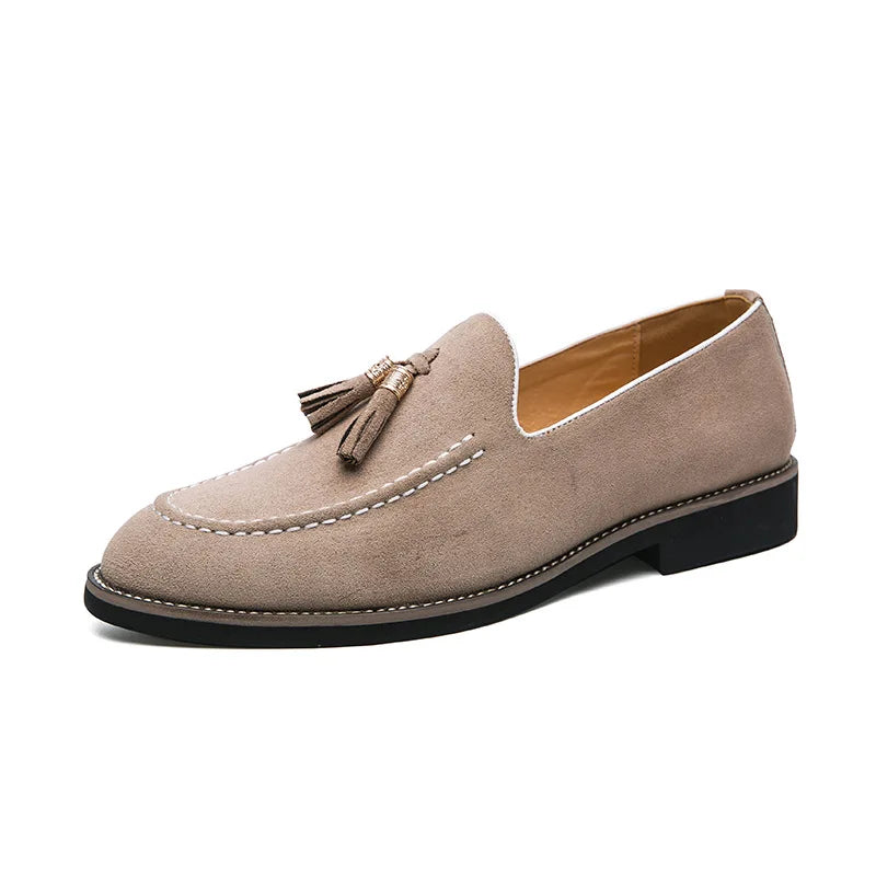 Harlow Suede Tassel Loafers